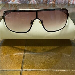 Armani Exchange Black and Brown Women's Sunglasses